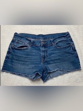 Old Navy Cut Off Denim Jeans Shorts Size 8 Comfy